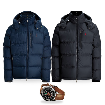 Kit R&L - 2 Premium Puffer Jacket + Exclusive Watch